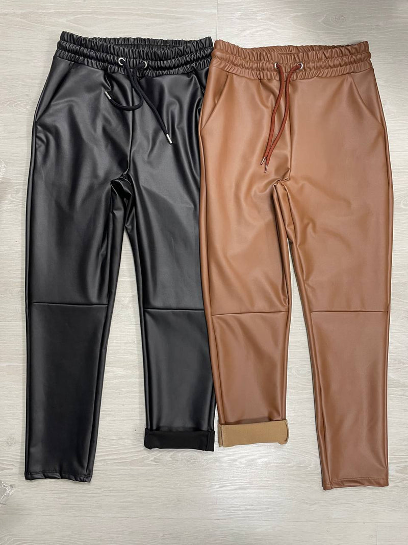 Ambra™ - Pantalone felpato elasticizzati